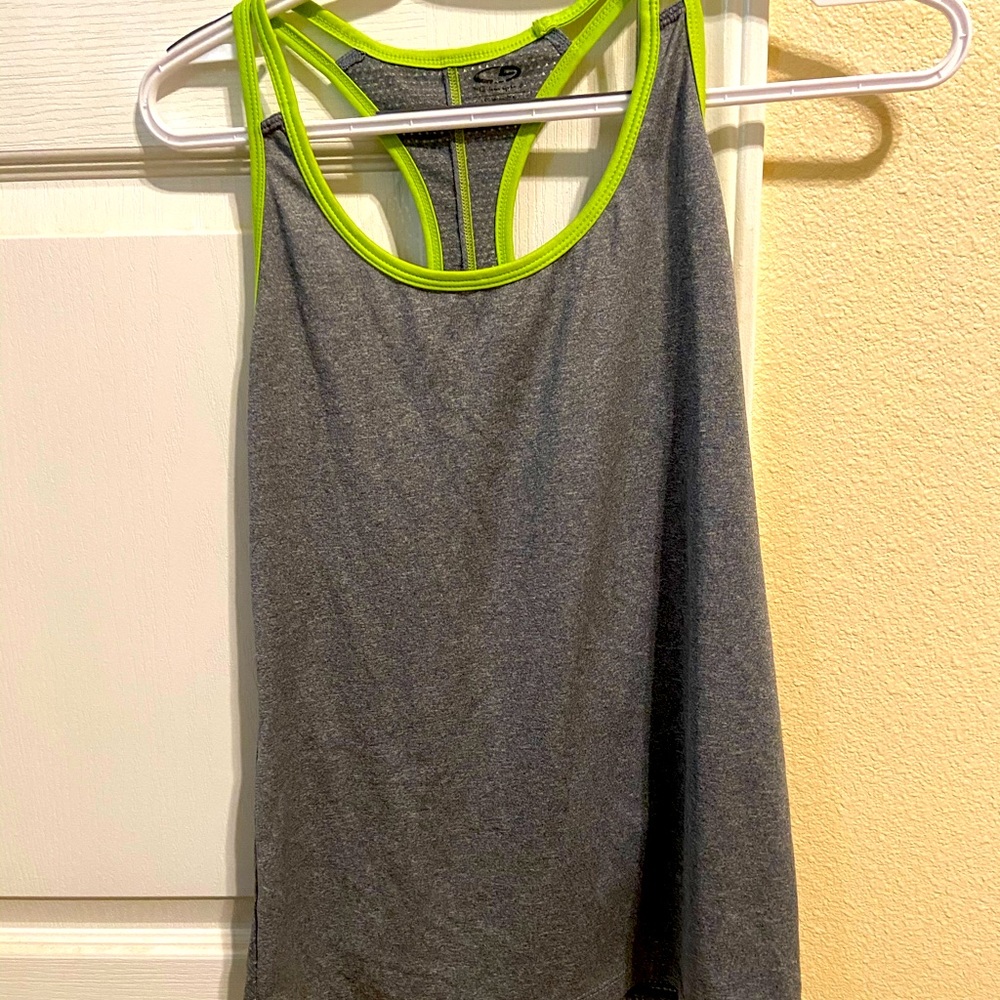 Grey workout tank